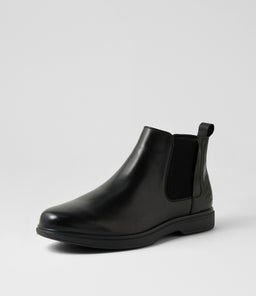 BART CF BLACK LEATHER