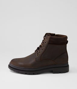 TEXTA CF BROWN CRAZYHORSE LEATHER