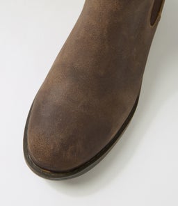 LIZARD CF TAUPE OIL SUEDE