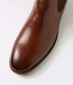 LAVAS CF COGNAC TUMBLE LEATHER