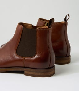 LAVAS CF COGNAC TUMBLE LEATHER