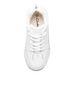AWARD LACE CK WHITE SILVER LEATHER