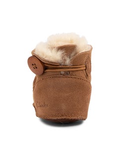 202962 CUDDLE PRE CK CHESTNUT LEATHER SHEEPSKIN