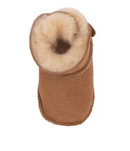 202962 CUDDLE PRE CK CHESTNUT LEATHER SHEEPSKIN