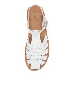 202799 IMOGEN JNR CK WHITE LEATHER