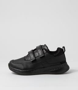 HERO JNR ADJ E MC CK BLACK LEATHER