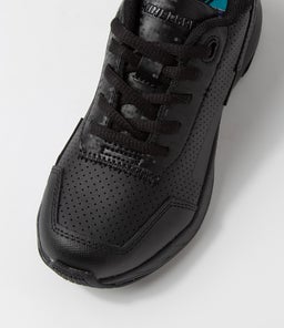 HERO JNR LACE E MC CK BLACK LEATHER