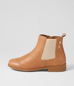 203158 TARA JNR CK TAN LEATHER