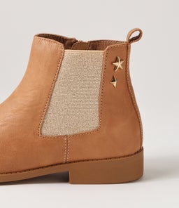 203158 TARA JNR CK TAN LEATHER
