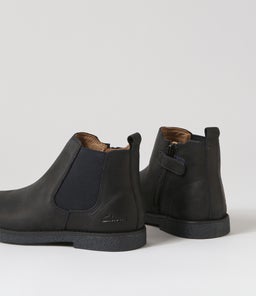 202916 CHELSEA II JNR CK NAVY WAXY LEATHER
