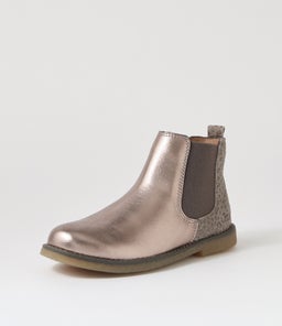 202916 CHELSEA II JNR CK PEWTER METALLIC LEATHER