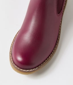 202916 CHELSEA II JNR CK MAROON LEATHER