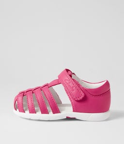 202195 SHELLY TOT CK RASPBERRY LEATHER