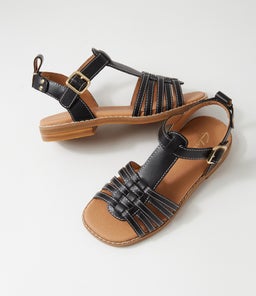203295 ADDIE JNR CK BLACK SMOOTH