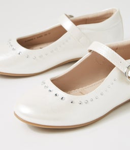 203391 AUBREY JNR CK WHITE PEARL SMOOTH