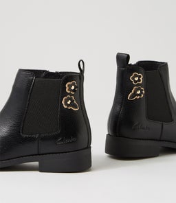203438 TASH JNR CK BLACK SMOOTH