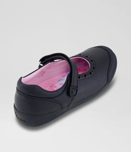 BIANCA JUNIOR CK BLACK LEATHER