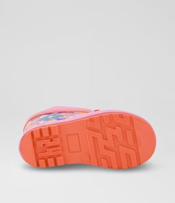 PUDDLES JUNIOR CK PINK MULTI RUBBER