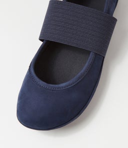 21595 RIGHT NINA CM NAVY BLUE NUBUCK