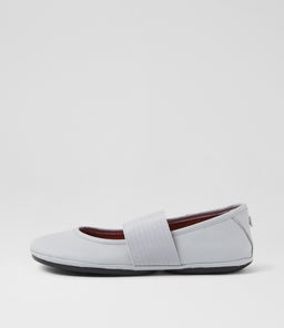 21595 RIGHT NINA CM LT PASTEL GREY LEATHER