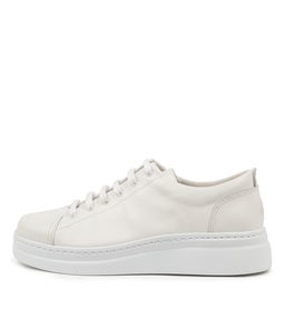 K200508 RUNNER UP CM WHITE NATURAL LEATHER
