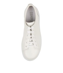 K200508 RUNNER UP CM WHITE NATURAL LEATHER