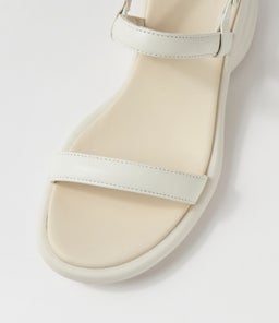 K201496 SPIRO CM WHITE WHITE SOLE LEATHER