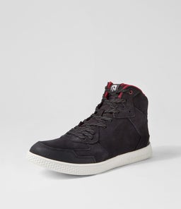 PAUSE SPORT MID CP BLACK WAX SUEDE