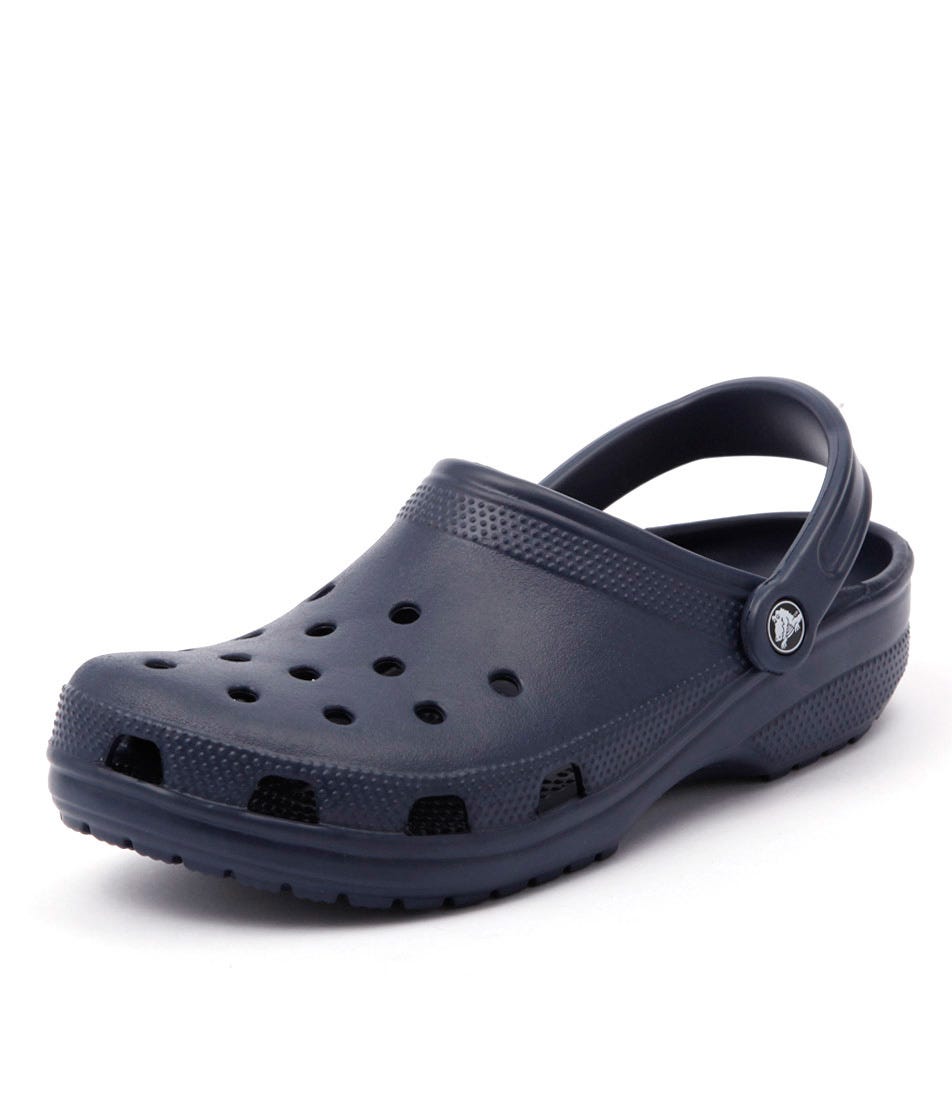 Classic Clog W Cc Navy Smooth by Crocs | Shop Online at Styletread NZ