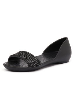 LINA EMBELLISHED DORSAY BLACK BLACK CROSLITE