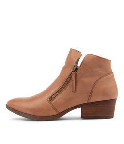 ZALEN DF DARK TAN LEATHER
