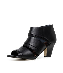 QUIXIE DF BLACK E LEATHER