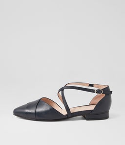 DALBA DF NAVY LEATHER