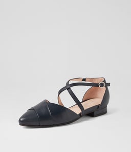 DALBA DF NAVY LEATHER