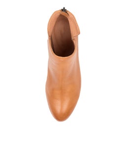 DEITHA DF DK TAN LEATHER