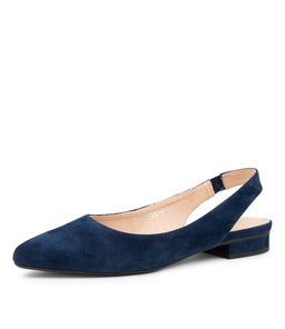 DYANI DF NAVY SUEDE