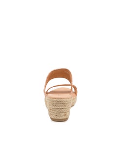 RENAYA DF NATURAL LATTE LEATHER WOVEN