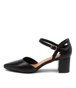 LOCTAVIA DF BLACK LEATHER