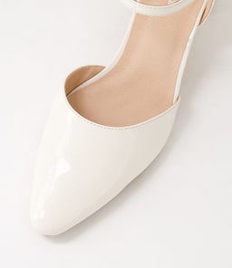 LOCTAVIA DF CREAM PATENT LEATHER