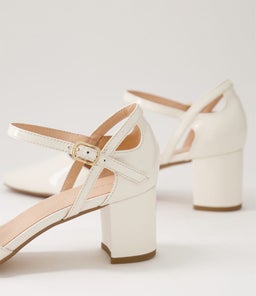 LOCTAVIA DF CREAM PATENT LEATHER
