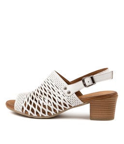 ENNESSA DF WHITE LEATHER
