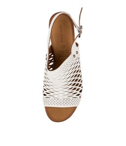 ENNESSA DF WHITE LEATHER