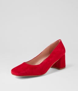 CLOUD DF RED SUEDE