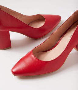 SABENA DF RED LEATHER