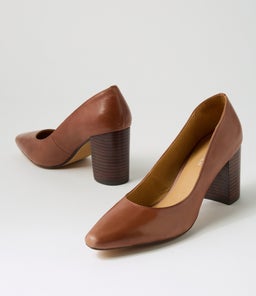 SABENA DF WALNUT DK BROWN HEEL LEATHER