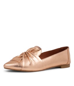 LUNNA DF ROSE GOLD LEATHER