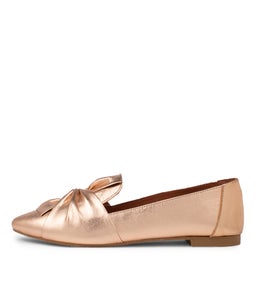 LUNNA DF ROSE GOLD LEATHER