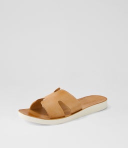 NOKKER DF DK TAN WHITE SOLE LEATHER