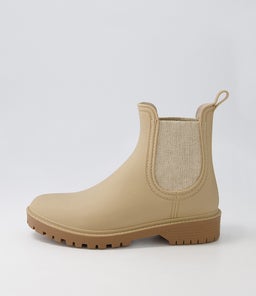 LAURINA DF TAUPE GUMBOOT