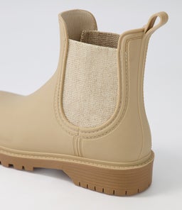 LAURINA DF TAUPE GUMBOOT